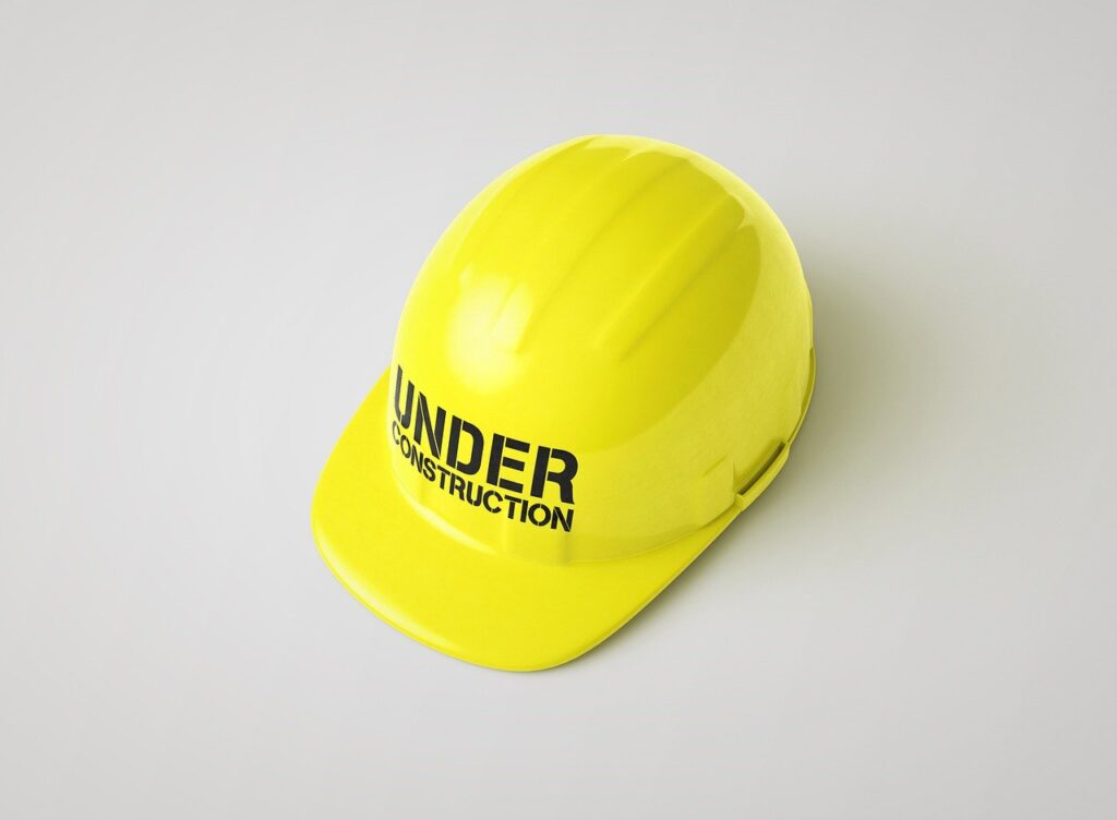 construction, sign, under